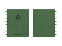 Schrift Adoc Business A5 ruit 5x5mm 144 pagina's 90gr groen