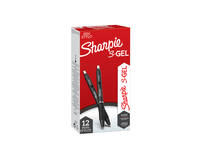 Gelschrijver Sharpie S-gel medium zwart