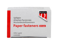 Splitpen Quantore 25mm 100 stuks goud