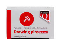 Punaises Quantore 100 stuks wit