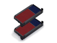 Stempelkussen Trodat Printy 6/4912 2 stuks blauw en rood