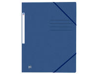 Elastomap Oxford Top File+ A4 donkerblauw