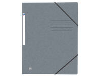 Elastomap Oxford Top File+ A4 grijs