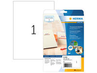 Etiket HERMA 8964 210x297mm transparant glanzend 10 stuks