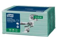 Reinigingsdoek Tork W8 Premium 1-laags 40 vel groen 194550