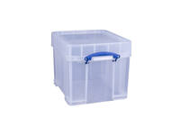 Opbergbox Really Useful 35 liter 480x390x345mm transparant wit