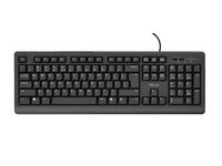 Toetsenbord Trust Primo QWERTY zwart