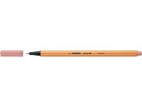 Fineliner STABILO point 88/28 fijn donkerblush