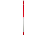 Steel Vikan ergonomic 150cm 31mm rood aluminium
