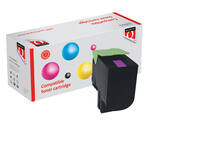Tonercartridge Quantore alternatief tbv Lexmark 80C2SM0 rood