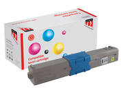 Toner Quantore alternatief tbv Oki 46490605 geel