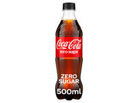Frisdrank Coca Cola zero petfles 500ml