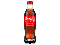 Frisdrank Coca Cola regular petfles 500ml