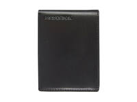 Portemonee Maverick All Black met kleingeldvak RFID leer zwart