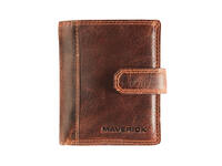Kaarthouder Maverick The Origingal super compact RFID leer bruin