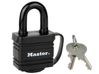 Hangslot MasterLock stiftcilinder gelamineerd staal 40mm