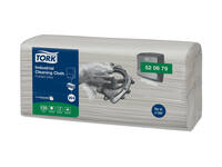 Reinigingsdoek Tork W4 Premium Industrial gevouwen 1-laags 4x120 vel grijs 520679