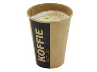 Beker IEZZY Altijd Koffie 250ml Ø90mm 50 stuks