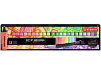 Markeerstift STABILO BOSS Original Arty 70/23 assorti deskset à 23st