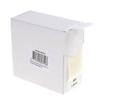 Etiket Rillprint 35mm op rol wit 500 stuks