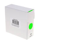 Etiket Rillprint 25mm op rol fluor groen 500 stuks