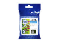 Inktcartridge Brother LC-422XLC blauw