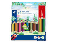 Kleurpotloden Staedtler Noris set à 20+4 kleuren