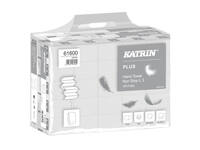 Handdoek Katrin Plus w-vouw 3-laags 203x320mm 25x90 vel wit 61600