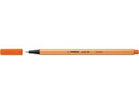 Fineliner STABILO point 88/30 fijn bleek vermiljoen
