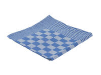 Theedoek Cleaninq blok marine 65x65cm blauw 6 stuks