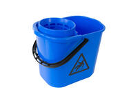 Mopemmer spaans Cleaninq met korf 12L blauw