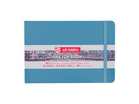 Schetsboek Talens Art Creation 80 witte vellen 140gr 210x150mm blauw