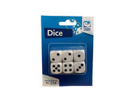 Dobbelstenen Clown Games  blister à 6 stuks