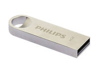 USB stick 2.0 Philips Moon USB-A 64GB zilver