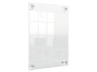 Infobord Nobo Premium Plus A4 acryl wand verplaatsbaar