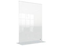 Infobord Nobo Premium Plus A3 acryl vrijstaand