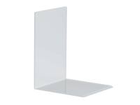 Boekensteun MAUL acryl 16x15x21cm set 2 glashelder
