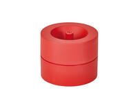 Papercliphouder MAULpro magnetisch recycled Ø73x60mm rood