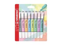Markeerstift STABILO Swing cool 275/8 pastel assorti etui à 8 stuks