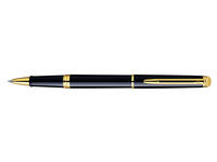 Rollerpen Waterman Hémisphère black lacquer GT fijn