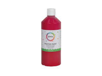 Plakkaatverf Qrea rood 500ml