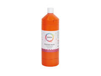 Plakkaatverf Qrea oranje 1000ml