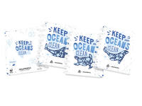 Schrift Adoc Ocean Waste Plastics A5 ruit 5x5mm 144 pagina's 90gr