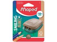 Puntenslijper Maped Smiling Planet 2-gaats