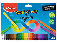 Kleurpotlood Maped Color'Peps Infinity set à 24 kleuren