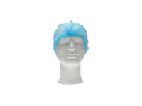 Haarnet CMT clip non-woven M 50cm PP blauw 100 stuks
