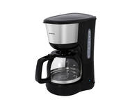 Koffiezetapparaat Inventum 1.25liter zwart met rvs