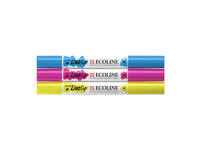 Duotip Talens Ecoline set à 3 stuks primair