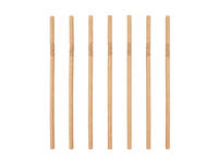 Drinkrietje IEZZY karton buigbaar Ø 6x240mm 100% fair 200 stuks bruin