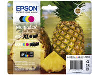 Inktcartridge Epson 604XL/604 T10H94 zwart + 3 kleuren
